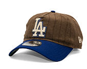 Kšiltovka New Era × Three Looms - Chestnut Pinstripe 9TWENTY A-Frame - Los Angeles Dodgers