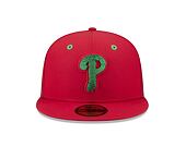 Kšiltovka New Era - MLB All Star Game Workout 2026 59FIFTY - Philadelphia Phillies - Scarlet