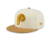 Kšiltovka New Era - MLB All Star Game 2026 59FIFTY - Philadelphia Phillies - Cream / Panama Tan