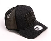 Kšiltovka New Era - Branded Patch Denim 9FORTY A-Frame Trucker - Black