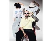 Triko New Era - Branded Block Party Graphic Oversized Tee - Sky Blue
