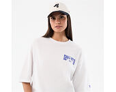 Triko New Era - Branded PIzza Time Graphic Oversized Tee - White