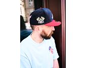 Kšiltovka New Era - MLB IMAGE DROP Cooperstown Icon 59FIFTY - Atlanta Braves - Navy / Scarlet
