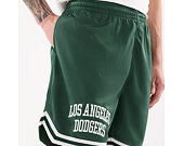 Kraťasy New Era - MLB Comfort Shorts - LA Dodgers - Green