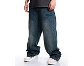 Kalhoty Ed Hardy - Mens Fireball Dragon Dirty Wash Xxtra Denim Trousers Jeans - Green Tint