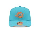 Kšiltovka New Era - NFL 2026 Sideline 9SEVENTY Stretch-Snap - Miami Dolphins - Team Color