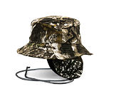 Klobouk Kangol - Interlock Earfap Bucket - Nature Camo