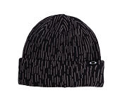 Kulich Oakley - Fleece-Lined Graphic Beanie​ - Rain Camo Black