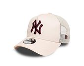 Dětská Kšiltovka New Era - MLB League Essential 9FORTY A-Frame Trucker - NY Yankees - Blush Pink
