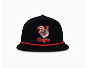 Kšiltovka Malbon - Rooster Snapback - Black