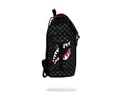 Batoh Sprayground Sharks In Paris Wtf Bubbly Black Check Monte Carlo