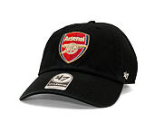 Kšiltovka '47 Brand - Clean Up Arsnfc - Arsenal FC - Black