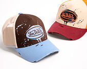 Kšiltovka Von Dutch - Baseball - Print & Embroidery - Black / Light Blue