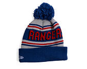 Kulich New Era - NHL Evergreen Wordmark Pom Medium Knit - NY Rangers - Team Color