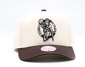 Kšiltovka Mitchell & Ness - NBA Brown And Cream Pro Snapback - Boston Celtics - Cream