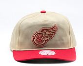 Kšiltovka Mitchell & Ness - NHL Retro Roots Deadstock Vntg - Detroit Red Wings - Cream
