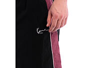 Kalhoty Karl Kani - Signature Sidestripe Baggy Trackpants - Black