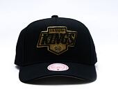 Kšiltovka Mitchell & Ness - NHL Black And Gold Pro Snapback - Los Angeles Kings - Black