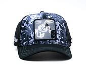 Kšiltovka Capslab - Looney Tunes Trucker - Bugs Bunny Toon Print - Navy / Black