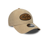 Kšiltovka New Era - Branded Faux Suede 9FORTY M-CROWN - Stone