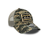 Kšiltovka New Era - Branded Camo 9FORTY M-CROWN A-Frame Trucker - Woodland Camo
