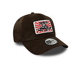 Kšiltovka New Era - Branded Moto Patch Pu 9FORTY A-Frame - Chestnut Brown