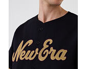 Triko New Era - Branded Straight Hem Jersey - Navy