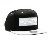 Kšiltovka Mitchell & Ness 2 Tone Label Black/Grey Snapback