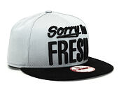Kšiltovka New Era Sorry Iam Fresh Gray/Black Snapback