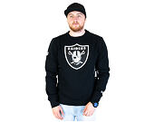 Mikina New Era Essential NFL Team Logo Crew Oakland Raiders Black