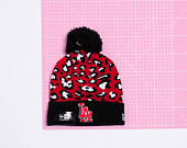 Kulich New Era Team Leopard Los Angeles Dodgers Black/Scarlet