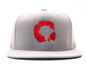 Kšiltovka Snapbacks.cz Smokey Grey Vibration ÓČKO Snapback