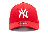 Dětská Kšiltovka New Era - MLB Essential 9FORTY - NY Yankees - Scarlet / White