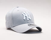Dětská Kšiltovka New Era League Basic New York Yankees 9FORTY Youth Gray/White Strapback