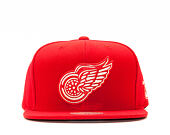 Kšiltovka Mitchell & Ness Metallic Logo Detroit Red Wings Snapback