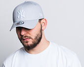 Kšiltovka New Era 9FORTY MLB League Basic New York Yankees - Graphite / White