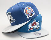 Kšiltovka Mitchell & Ness Colorado Avalanche Championship Blue Snapback