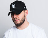 Kšiltovka New Era 9FORTY MLB League Basic New York Yankees - Black / White