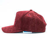Kšiltovka Pink Dolphin P Corduroy Maroon Snapback