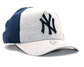 Kšiltovka NEW ERA Jersey Pop New York Yankees A-Frame Trucker 9FORTY Snapback Blue/Grey