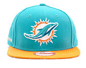 Kšiltovka New Era Sideline Miami Dolphin Official Colors Snapback