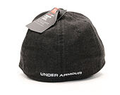 Kšiltovka Under Armour Closer Black/Amalgam Grey Fitted Cap