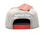 Kšiltovka Mitchell & Ness Heather Micro Detroit Red Wings Grey/Red Snapback
