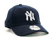 Kšiltovka New Era Wool Felt Logo New York Yankees Navy 9FORTY Strapback