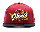 Kšiltovka New Era Team Cleveland Cavaliers Red Ball Logo 9FIFTY Snapback