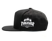 Kšiltovka HUF Thrasher Black Snapback