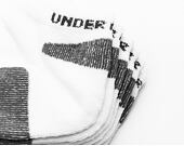 Ponožky Under Armour HeatGear 3 pack No Show White/Black
