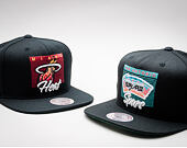 Kšiltovka Mitchell & Ness Easy Three Digital San Antonio Spurs Black Snapback