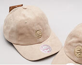 Kšiltovka Mitchell & Ness Micro Suede Slouch Toronto Raptors Tan Strapback