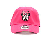 Dětská Kšiltovka New Era Hero Essential Minnie Mouse 9FORTY Infant Pink Strapback